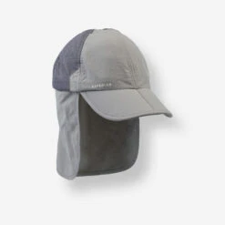 Casquette De Pêche Pliante - FC 500 F Grise -Matériel De Pêche casquette de peche pliante fc 500 f grise 4