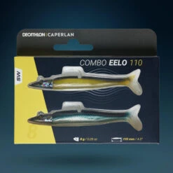 COMBO Leurres Souples Shad Lançon EELO 110 8gr AYU/BLEU 21 COMBO Leurres Souples Shad Lançon EELO 110 8gr AYU/BLEU -Matériel De Pêche combo leurres souples shad lancon eelo 110 8gr ayubleu 9