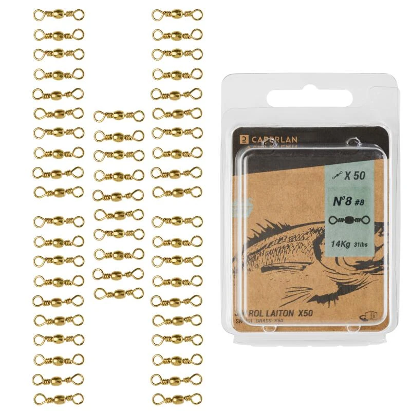 Émerillon Pêche En Mer Swivel Brass SW ROL LAITON X50 6 Émerillon Pêche En Mer Swivel Brass SW ROL LAITON X50 – Image 4