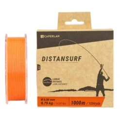 Fil Pêche En Surfcasting Orange DISTANSURF -Matériel De Pêche fil peche en surfcasting orange distansurf 5