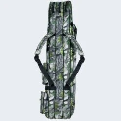 Fourreau 6 Cannes à Pêche | 3 Compartiments | Grey Wood | 125 Cm - 210 Cm -Matériel De Pêche fourreau 6 cannes a peche 3 compartiments grey wood 125 cm 210 cm 2