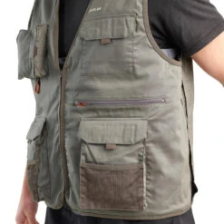 Gilet De Pêche - FV 100 Kaki -Matériel De Pêche gilet de peche fv 100 kaki 6