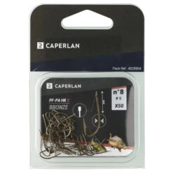 HAMEÇON SIMPLE BRONZE NON MONTE PA HK 0 X50 -Matériel De Pêche hamecon simple bronze non monte pa hk 0 x50 3