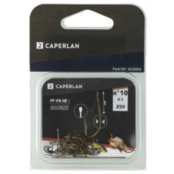 HAMEÇON SIMPLE BRONZE NON MONTE PA HK 0 X50 -Matériel De Pêche hamecon simple bronze non monte pa hk 0 x50 4