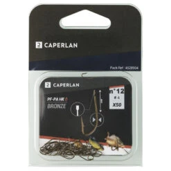 HAMEÇON SIMPLE BRONZE NON MONTE PA HK 0 X50 -Matériel De Pêche hamecon simple bronze non monte pa hk 0 x50 5