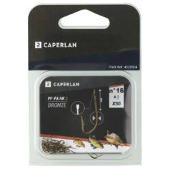 HAMEÇON SIMPLE BRONZE NON MONTE PA HK 0 X50 -Matériel De Pêche hamecon simple bronze non monte pa hk 0 x50 7