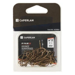 HAMEÇON SIMPLE BRONZE RENVERSE NON MONTE PA HK 0R X50 -Matériel De Pêche hamecon simple bronze renverse non monte pa hk 0r x50 6