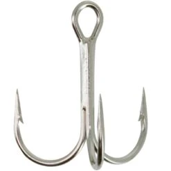HAMEÇON TRIPLE PÊCHE HOOK TRIPLE NICKEL -Matériel De Pêche hamecon triple peche hook triple nickel 2