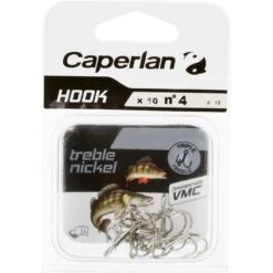 HAMEÇON TRIPLE PÊCHE HOOK TRIPLE NICKEL -Matériel De Pêche hamecon triple peche hook triple nickel 5