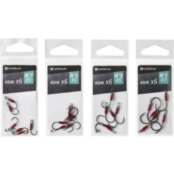 HAMECONS ASSIST HOOK POISSON NAGEUR CUILLERE TRUITE ASHK -Matériel De Pêche hamecons assist hook poisson nageur cuillere truite ashk 2