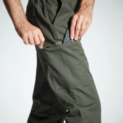 PANTALON CARGO RESISTANT STEPPE 300 VERT 14 PANTALON CARGO RESISTANT STEPPE 300 VERT -Matériel De Pêche pantalon cargo resistant steppe 300 vert 3