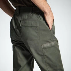 PANTALON CARGO RESISTANT STEPPE 300 VERT 15 PANTALON CARGO RESISTANT STEPPE 300 VERT -Matériel De Pêche pantalon cargo resistant steppe 300 vert 4
