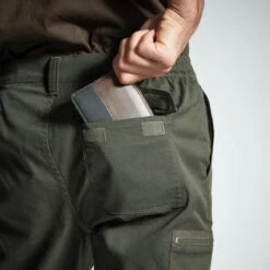 PANTALON CARGO RESISTANT STEPPE 300 VERT 17 PANTALON CARGO RESISTANT STEPPE 300 VERT -Matériel De Pêche pantalon cargo resistant steppe 300 vert 6