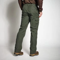 PANTALON CHASSE CHAUD VERT 100 -Matériel De Pêche pantalon chasse chaud vert 100 2