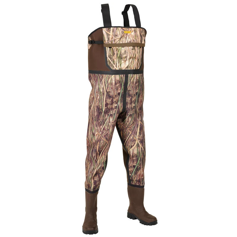 Waders Chasse Chaud 500 Néoprène Camouflage Marais 2 Waders Chasse Chaud 500 Néoprène Camouflage Marais
